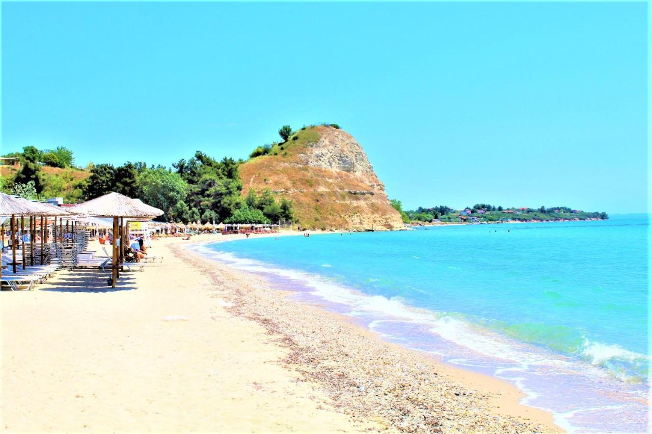 Halkidiki Beach Apartments 2 Nea Kalikratia Vergia Beach Nea Kallikrateia Exterior photo